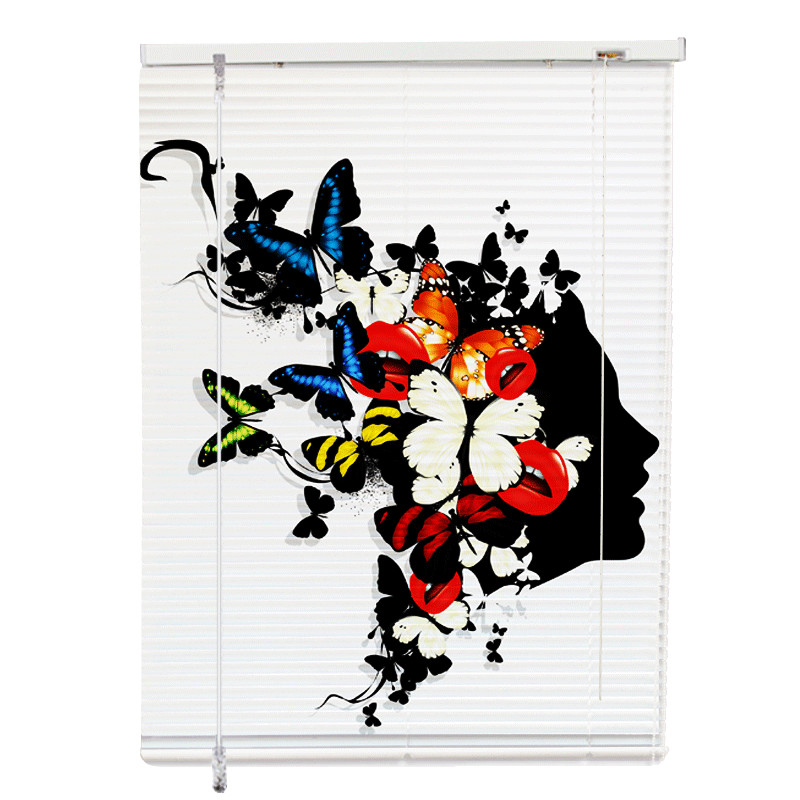 Buy cheap Print Custom Electric Blinds Roller Shutter Remote Control Residential Commercial product