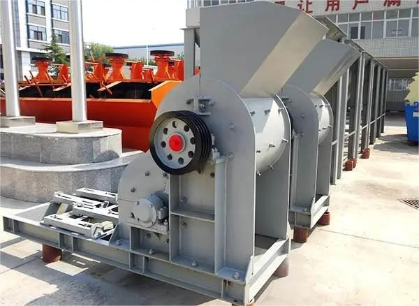 Double Stage Hammer Crusher Machine Shale Pebbles Crusher Fine Powder