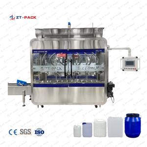 Pneumatic Liquid Bottling Machine 1000kg 100ml Lubricant Filling Line