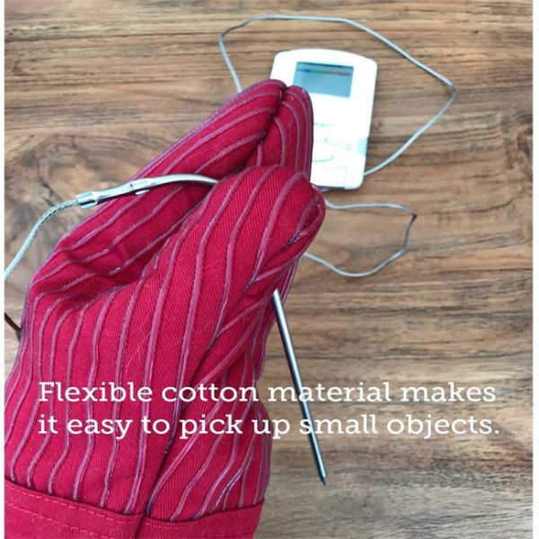 Heat Resistant Silicone Oven Mitts And Pot Holders CU Approved