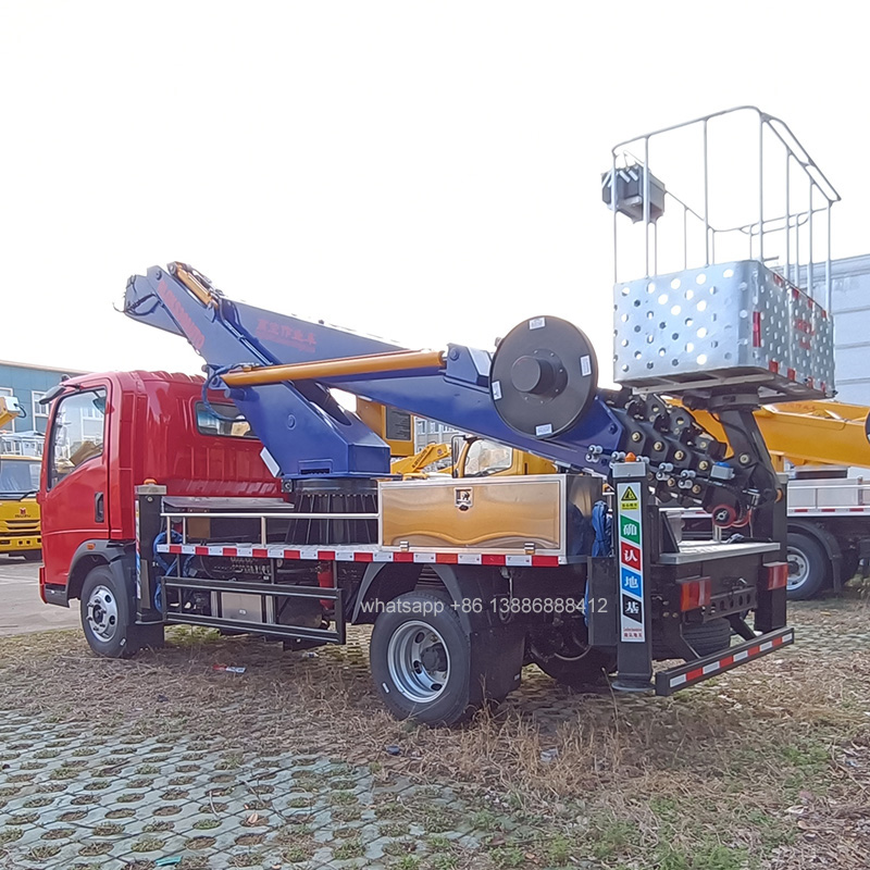 China Diesel-Powered Boom Lift ,No Electricity Needed for Remote Area Projects