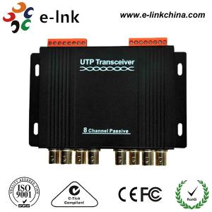 China 8 Channel Passive CCTV UTP Video Balun Transceiver Differential Signal Transmission on sale