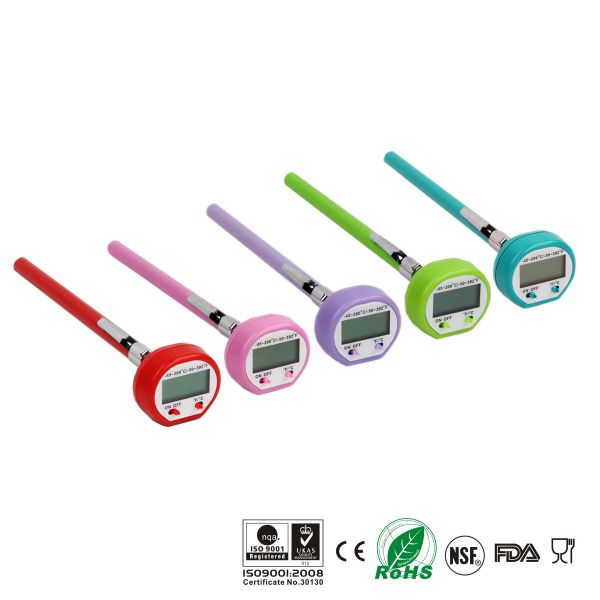 Hot Selling Kitchen Instant Read Electronic Barbecue Bbq Thermometer Digital Meat Thermometers for Kitchen Cooking Candy Wine