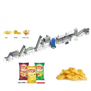 Buy cheap 50kg-500kg French Fries Potato Chips Processing Line High Productivity product