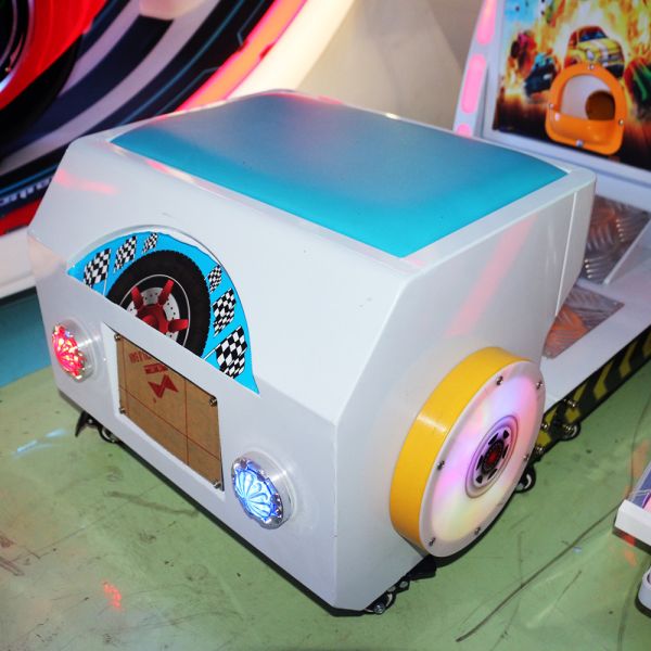 Children Car Racing Game Machine / Car Driving Arcade Games One Person