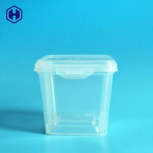 Buy cheap Easy Lock Square Food Packaging Plastic Container 530ML Reusable product