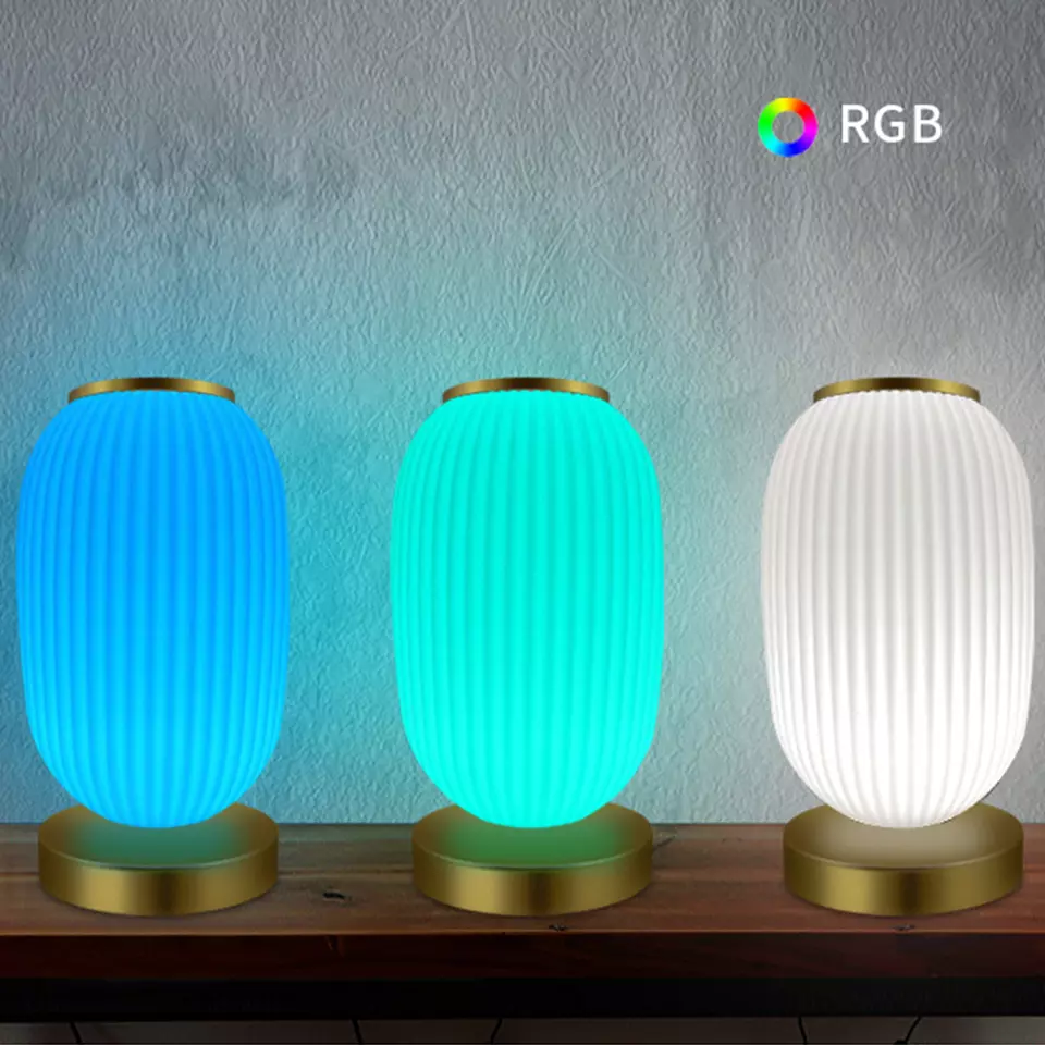 Smart Lantern Table Lamp Decorative Tuya APP Alexa Google Smart WiFi LED Light