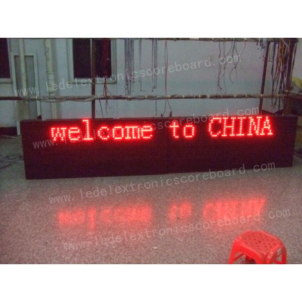 Waterproof LED Scrolling Message Sign 1/4 Scan Constant Current Driver