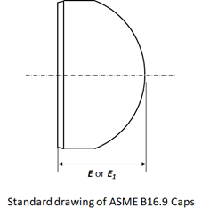 C70600 Copper Nickel Fittings ASME B16.9 16 Inch Pipe End Cap ASTM B122