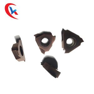 Buy cheap TGF32R075-R0.375 Circular Groove Triangle Shallow Groove Clip Spring Slotting Cutter Carbide Grooving Inserts product