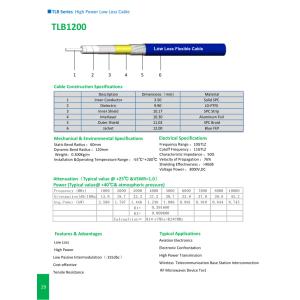 Buy cheap TLB Series High Power Low Loss Cable product