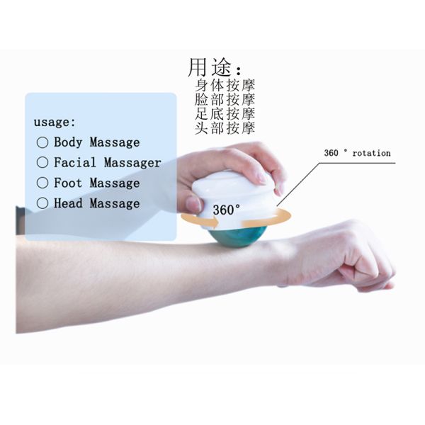 Sport Relax Massage Roller Ball 54mm Size Bule Green Pink Color Customized