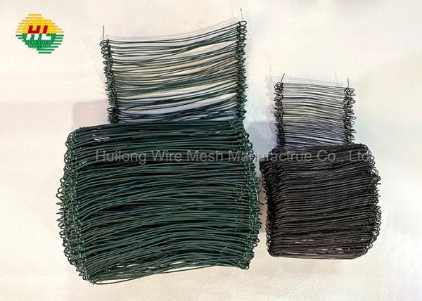 Green 5mm PVC Coated Tie Wire Excellent Flexibility ISO9001 Standard