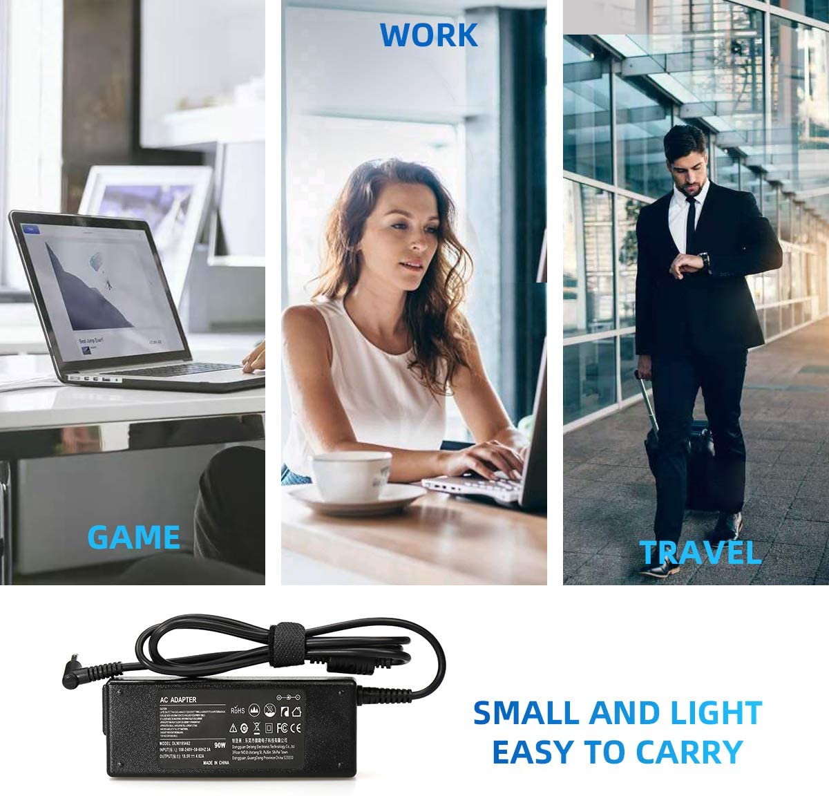 Factory OEM 19.5V 90W Laptop Charger for HP 90W 19.V 4.62A Laptop AC Adapter for HP Pavilion 14 PPP012D-S 709986-003 710413-001