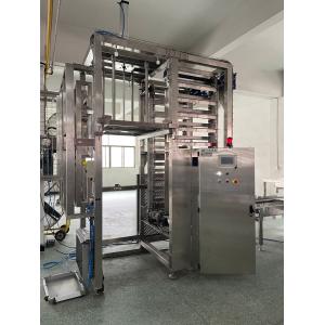 Tray Stacker Auto Trolley Loader , Ergonomic Auto Trolley Unloader