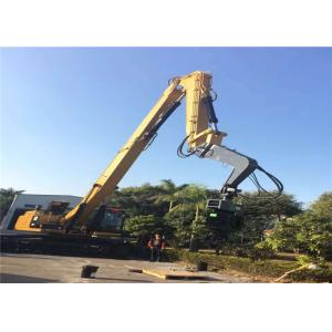 Buy cheap 3000rpm Q345 Steel Plate Pile Driver Excavator Vibro Hammer With Long Boom product