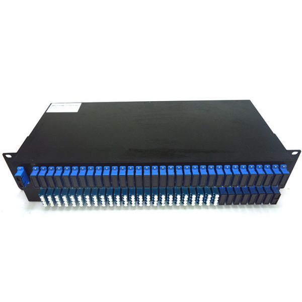 40 Channel CWDM DWDM Mux Demux SC LC Connector AWG Wavelength Division Multiplexing