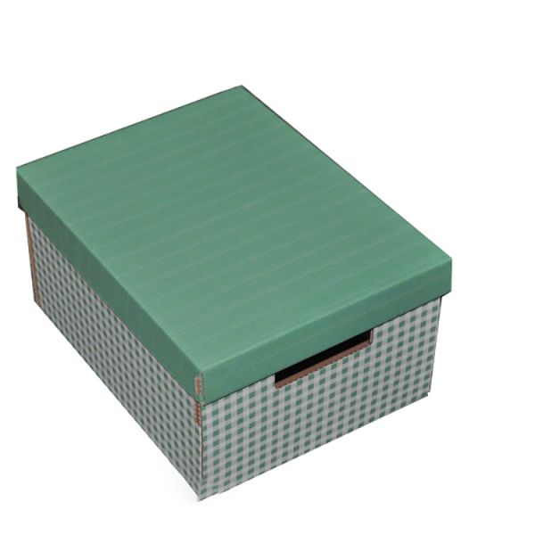 OEM Handmade Corrugated Gift Box With Lid Multifunctional Durable