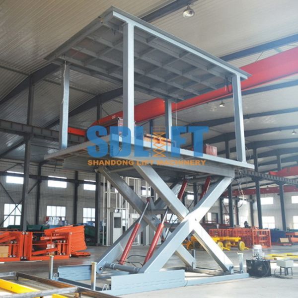 Double Deck Car Lift Providing Dual Platforms Each Supporting 3000 Kilograms Load Capacity Suitable for Various Car Types