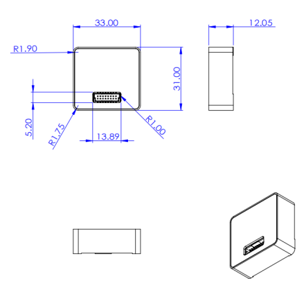 DMC630 Small Size High Precision Attitude Heading Reference System