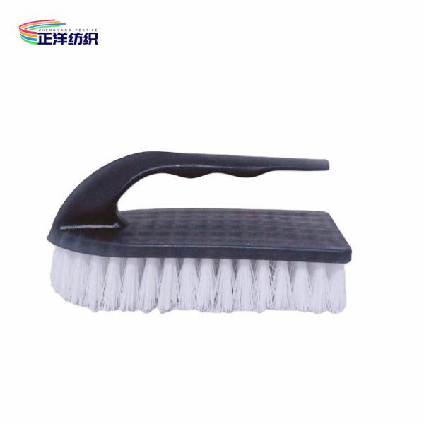 15x7.5x6cm Handle Cleaning Brush PP Plastic Material Black Soft Bristle Hand Brush Laundry Brush