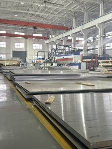 China Antirust Aircraft Aluminum Plate Flat Aluminum Sheets 1000-3500mm Width on sale