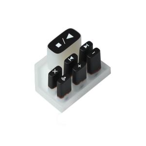 Buy cheap Tight Tolerance Silicone Rubber Keypad Rectangular Dustproof product
