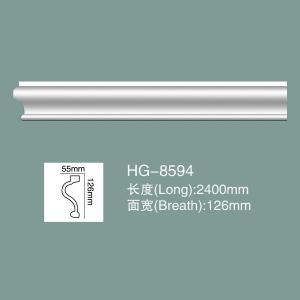 Buy cheap PU Wainscoting PU Wall Baseboard Polyurethane PU Moulding HG-8594 product