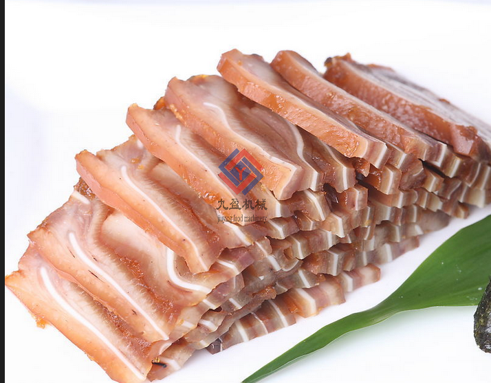 High Speed Cooked Meat Cutting Machine / 380V Beef Slicer Machine