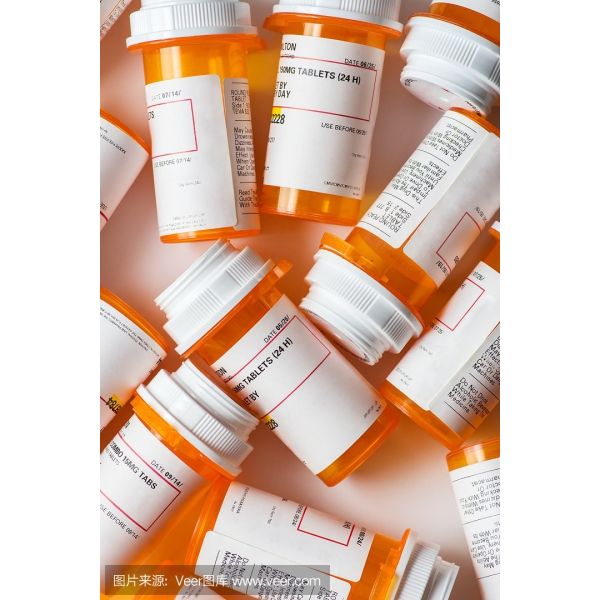 PET 10ml 20ml 30ml Pharmaceutical Bottle Medication Warning Labels