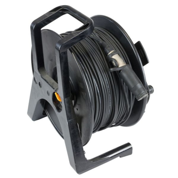 PC Plastic PCD380 Deployable Tactical Fiber Optic Cable Roller Unbreakable Empty Cable Drum Reel