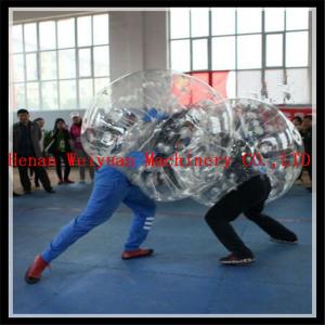 China buddy bumper ball for adult inflatable human soccer bubble ball for football on sale