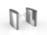 Telescopic Acrylic Flap Barrier Turnstile Gate Access Control Systems With