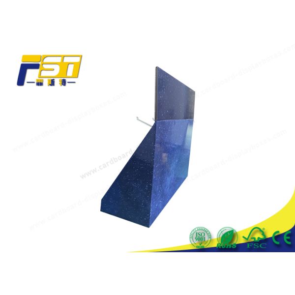 Plastic Hooks 4C CMYK 350g CCNB Cardboard Counter Display