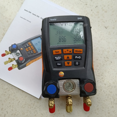 Buy cheap Testo 549 Entry-Level Digital Manifold For Refrigeration Systems product