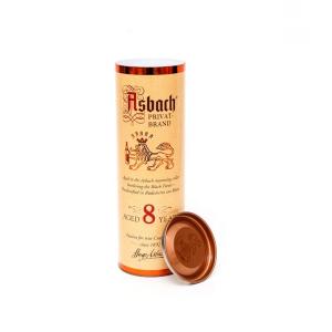 Buy cheap Round UV Printing C1S Board Single Wine Bottle Shipping Box product