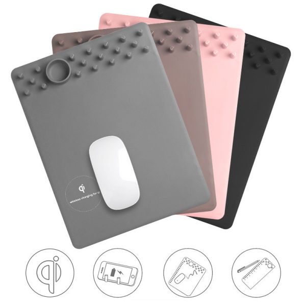 Personalized TPU Fast Wireless Charging Mat QI Standard For