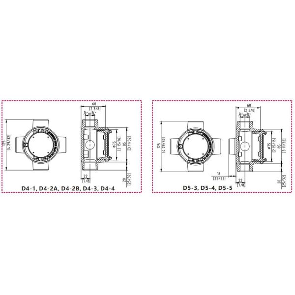 IP66 Explosion Proof Junction Box For Electronic Equipment Inverter