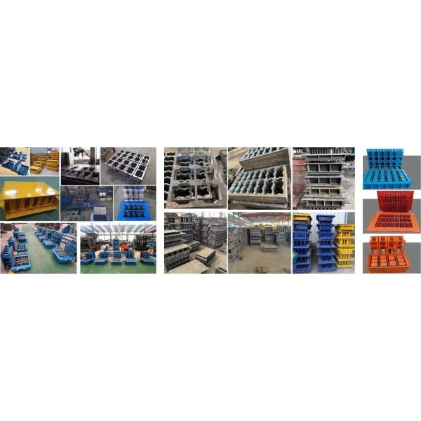 MC 10-15 Hydraulic Hollow Solid Concrete Cement Mould-Vibration Block Brick Making Machine