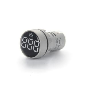 Buy cheap 22mm Round Frequency Indicator Meter with crystal cover product