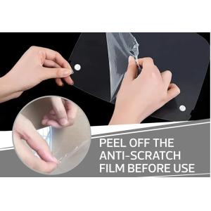 Full Protective Thickness 0.25mm Antiviral Face Shield