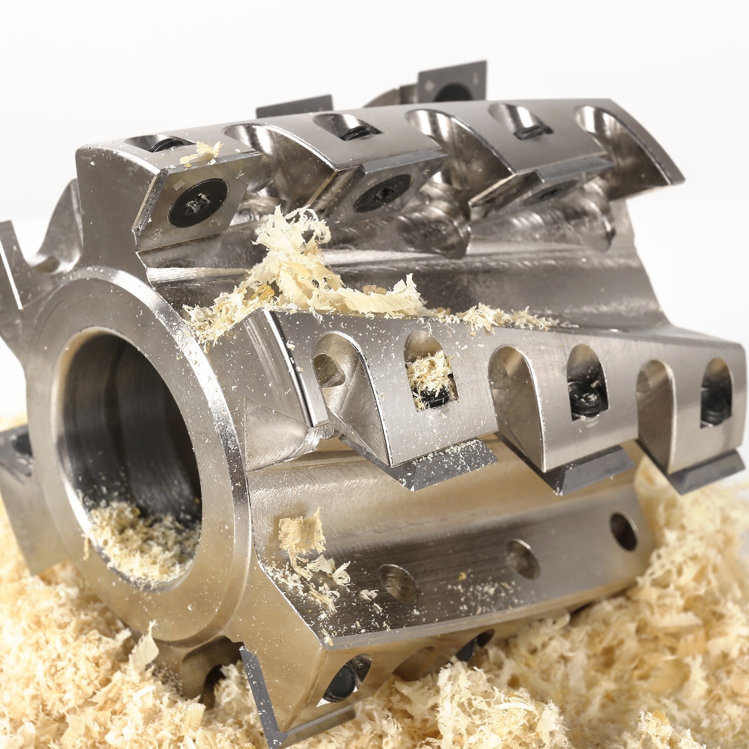 Buy cheap HSS Helical Planer Cutter head With Reversible Carbide Knives product