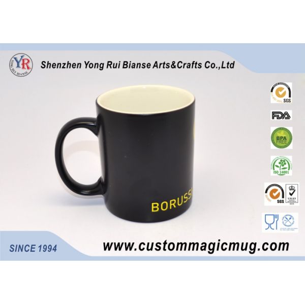300ml Stoneware Custom Magic Mug Advertising Heat resistant