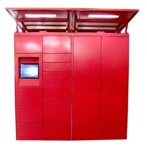 Buy cheap Touchless Intelligent Online Parcel Delivery Lockers , Barcode Password Smart Parcel Locker product