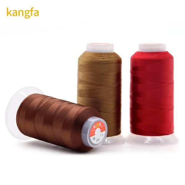 100g High Strength Bonded Polyester Thread for Football Bag Stitching Dyed Pattern
