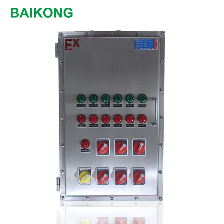Buy cheap IP56 Electrical Control Panel Box 304 Stainless Steel Explosion Proof product