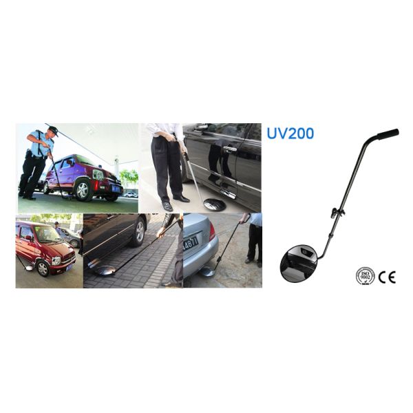 Acrylic Material Under Vehicle Surveillance System Round Mirror For Vehicle Security Check