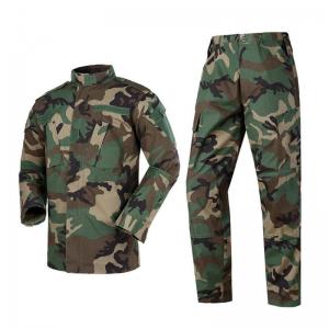Buy cheap ACU Woodland Army Combat Military Camouflage Uniform High Density Ripstop Fabric product