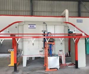 Buy cheap 380V/50HZ Dust Blowing System Powder Spraying Chamber Hanging Conveying Mode product