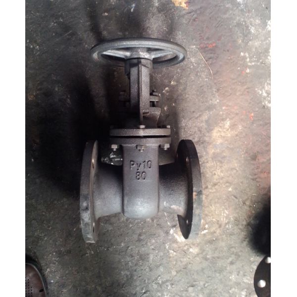 GOST metal seal PN10 cast iron gate valve